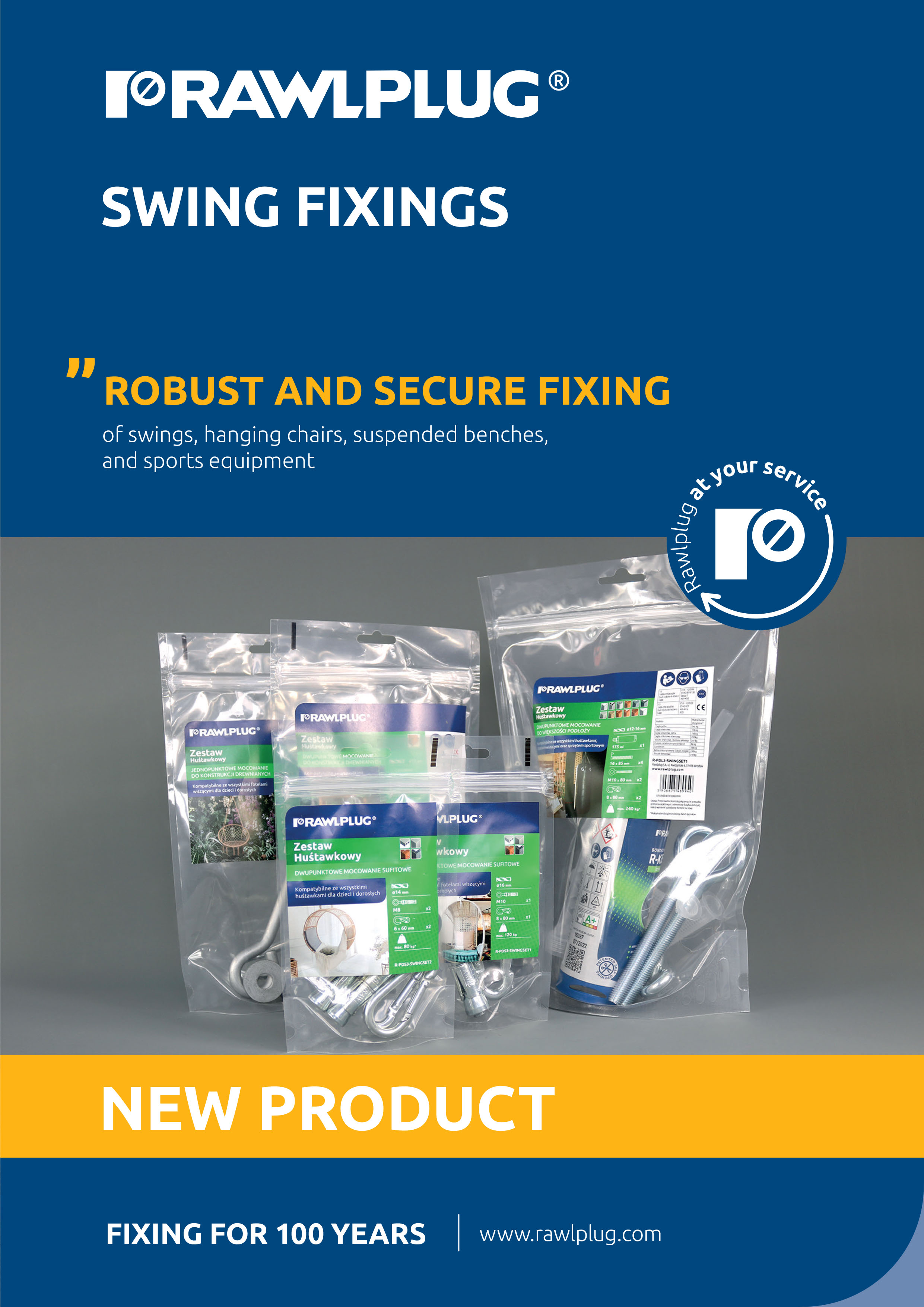 Rawlplug Swing Fixings
